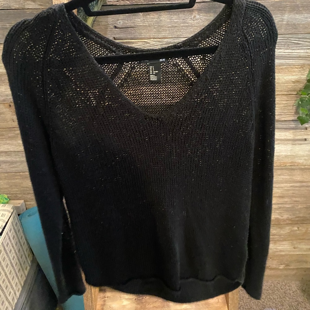 Black sweater